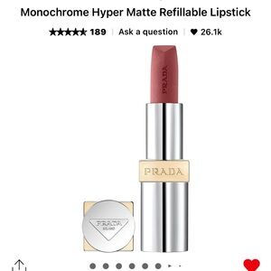 Prada Monochrome Hyper Matte Lipstick